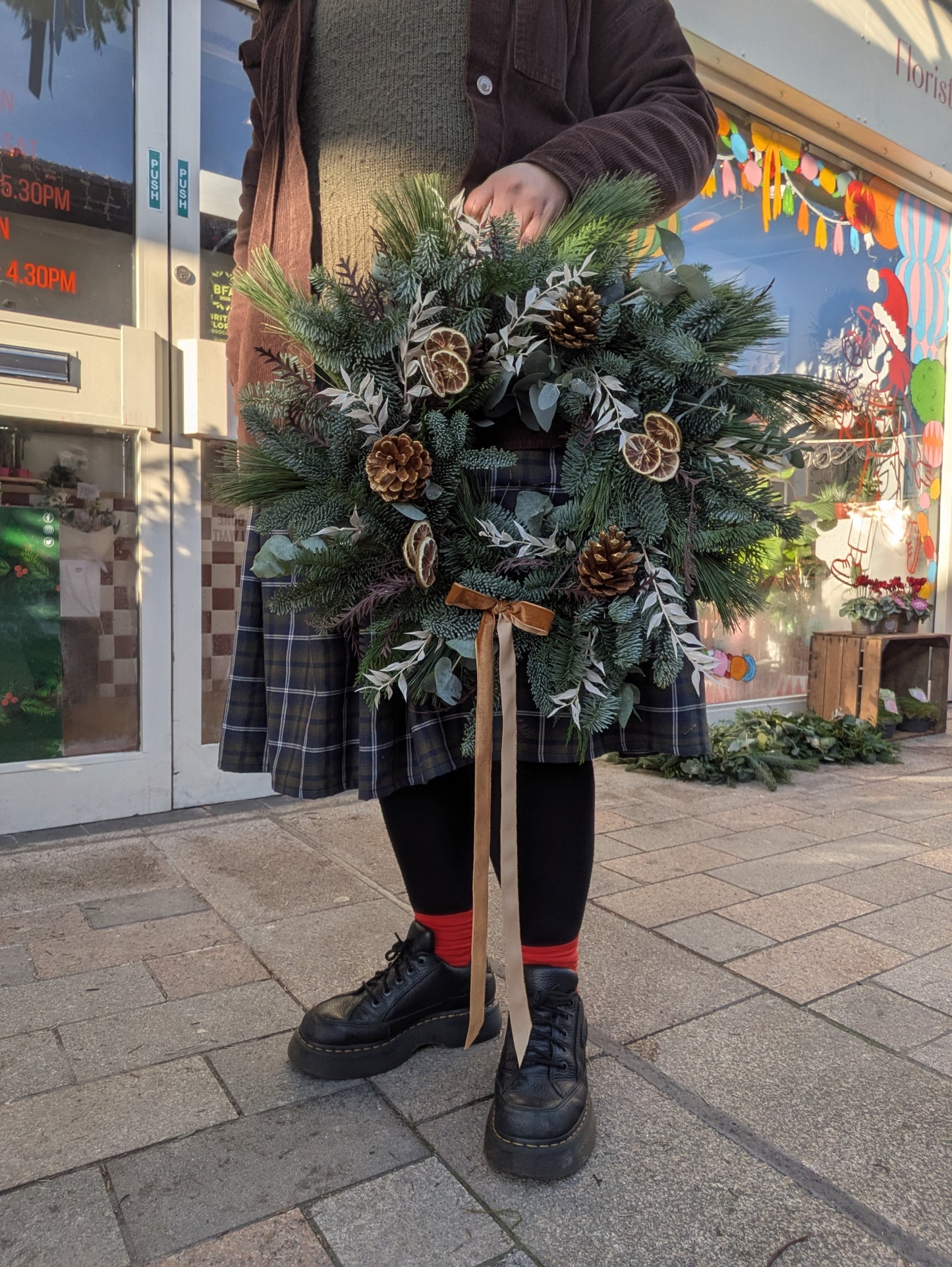 Christmas Wreath Making - The Sidings, Levenshulme, Tuesday 25th November 7-9pm
