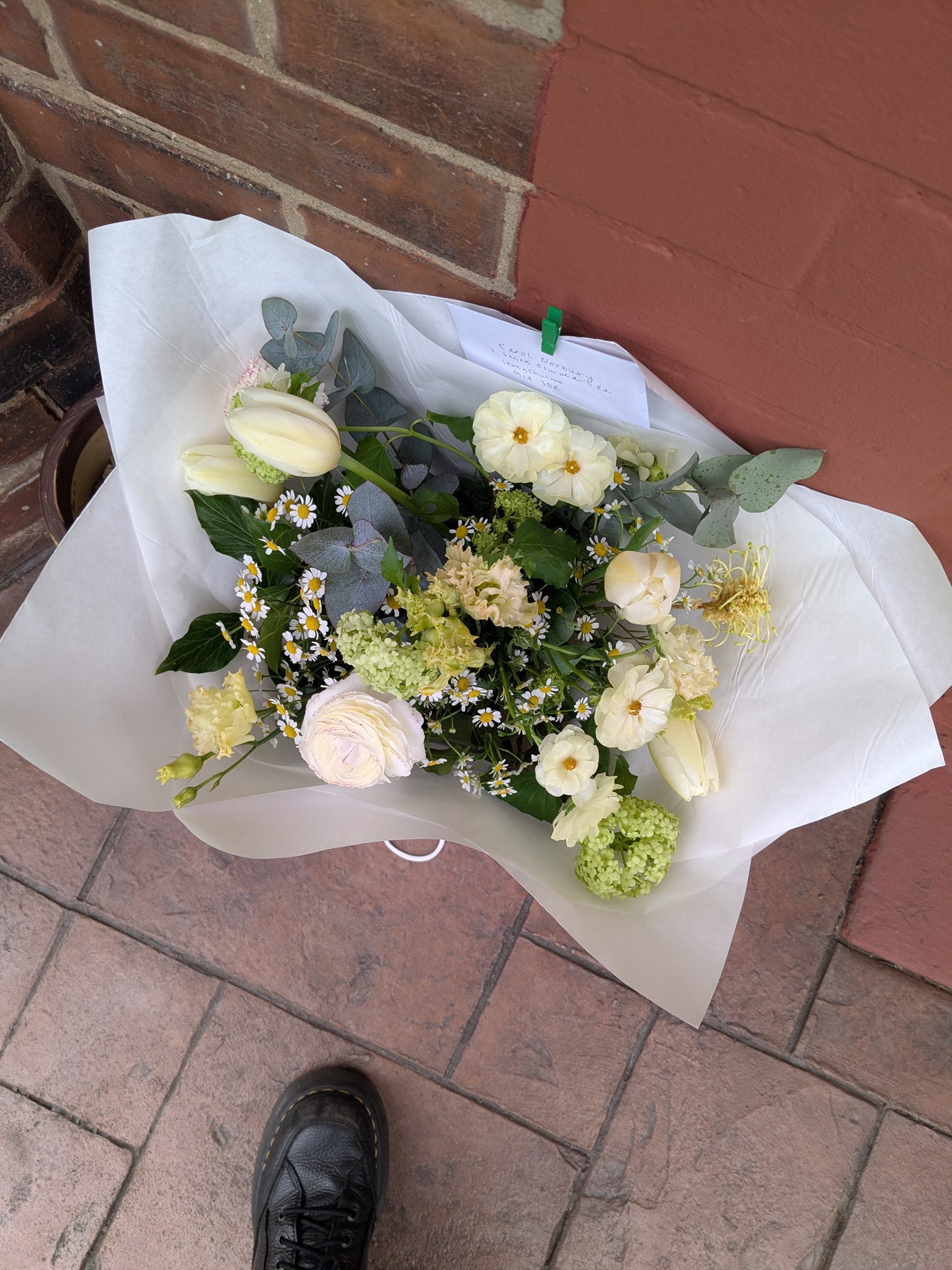 The White & Wild Bouquet