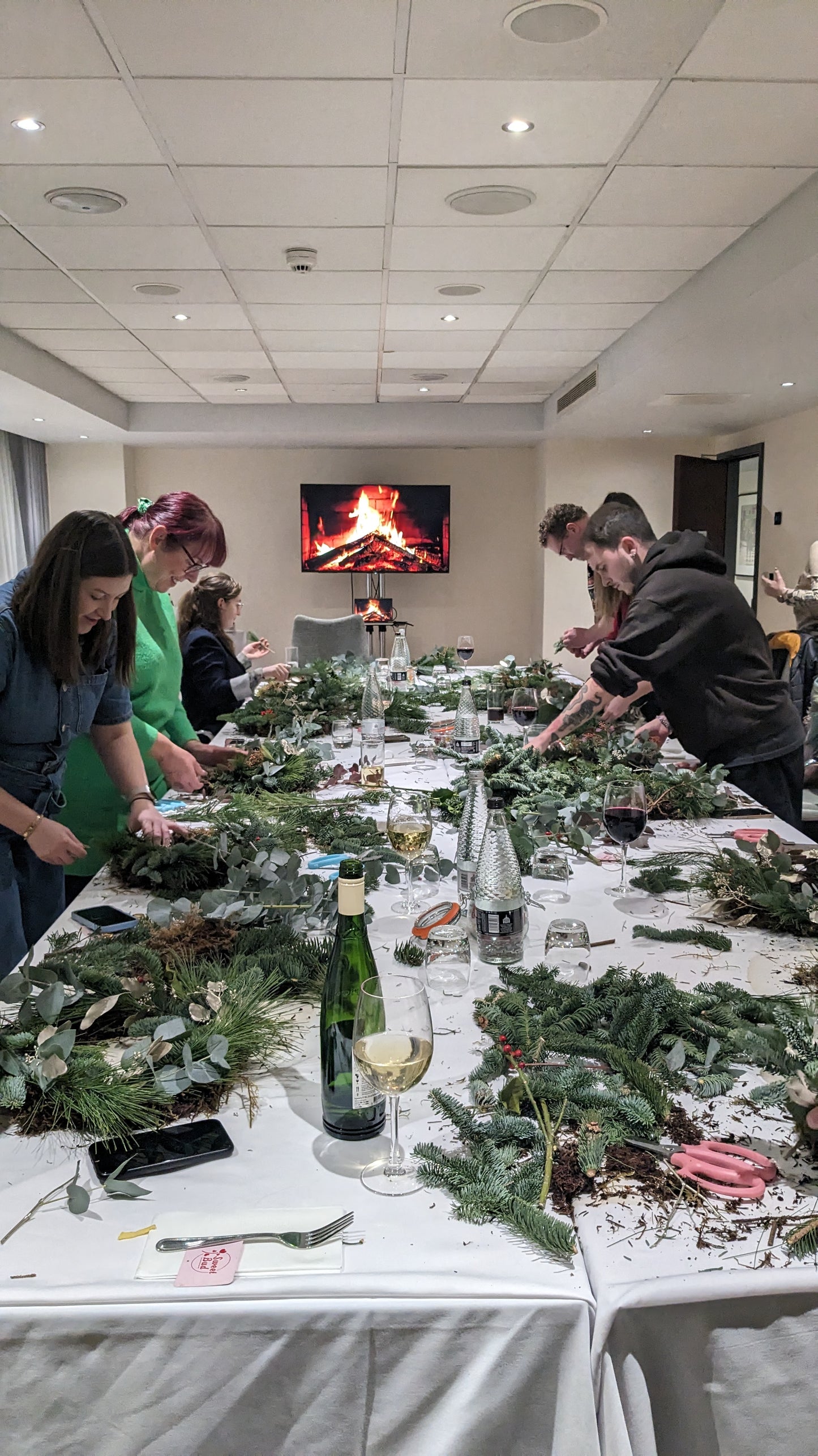 Christmas Wreath Making - The Light, Stockport, Thursday 4th December