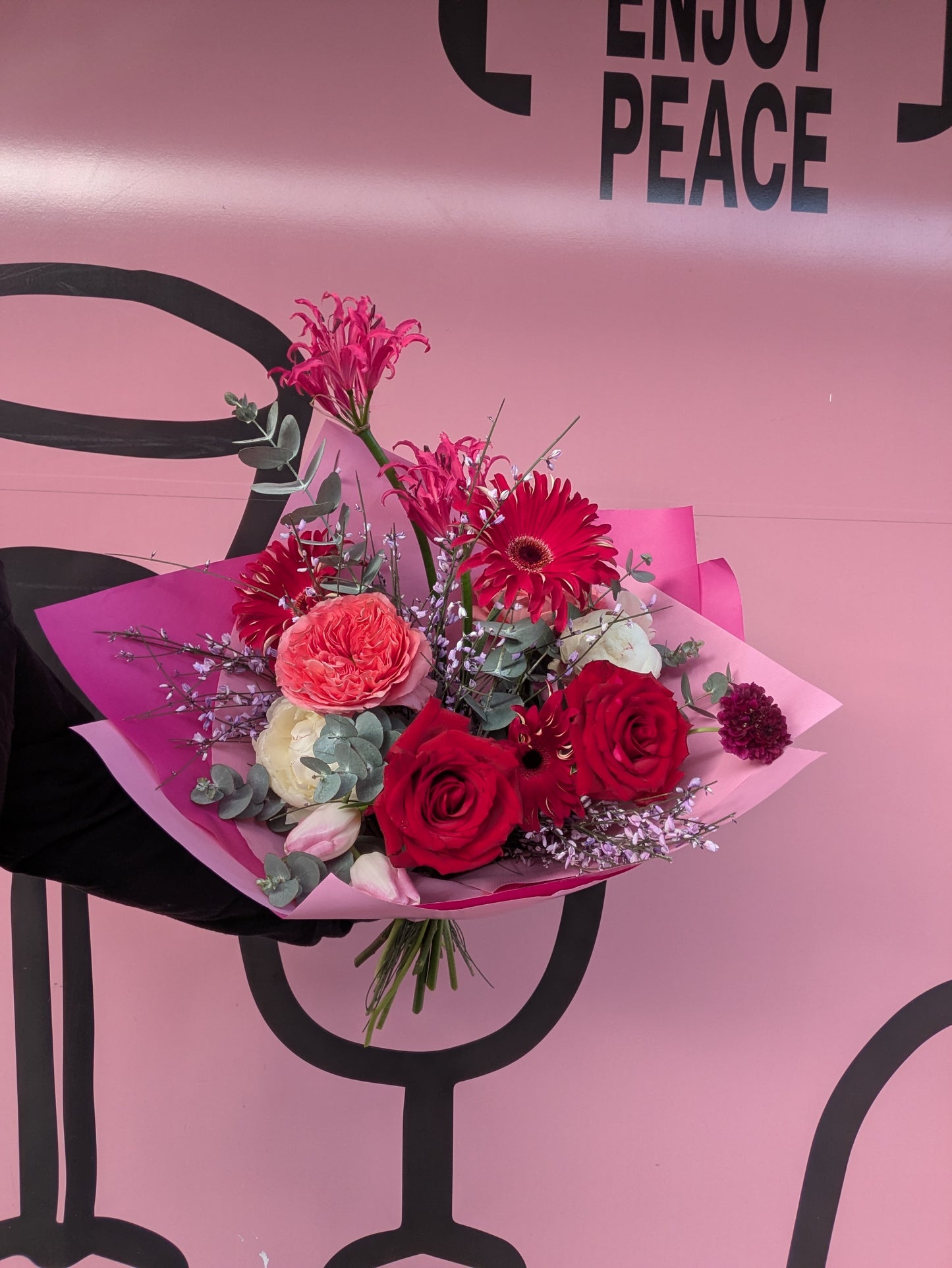 Romantic Seasonal Flower Bouquet