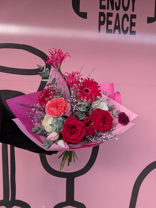 Romantic Seasonal Flower Bouquet