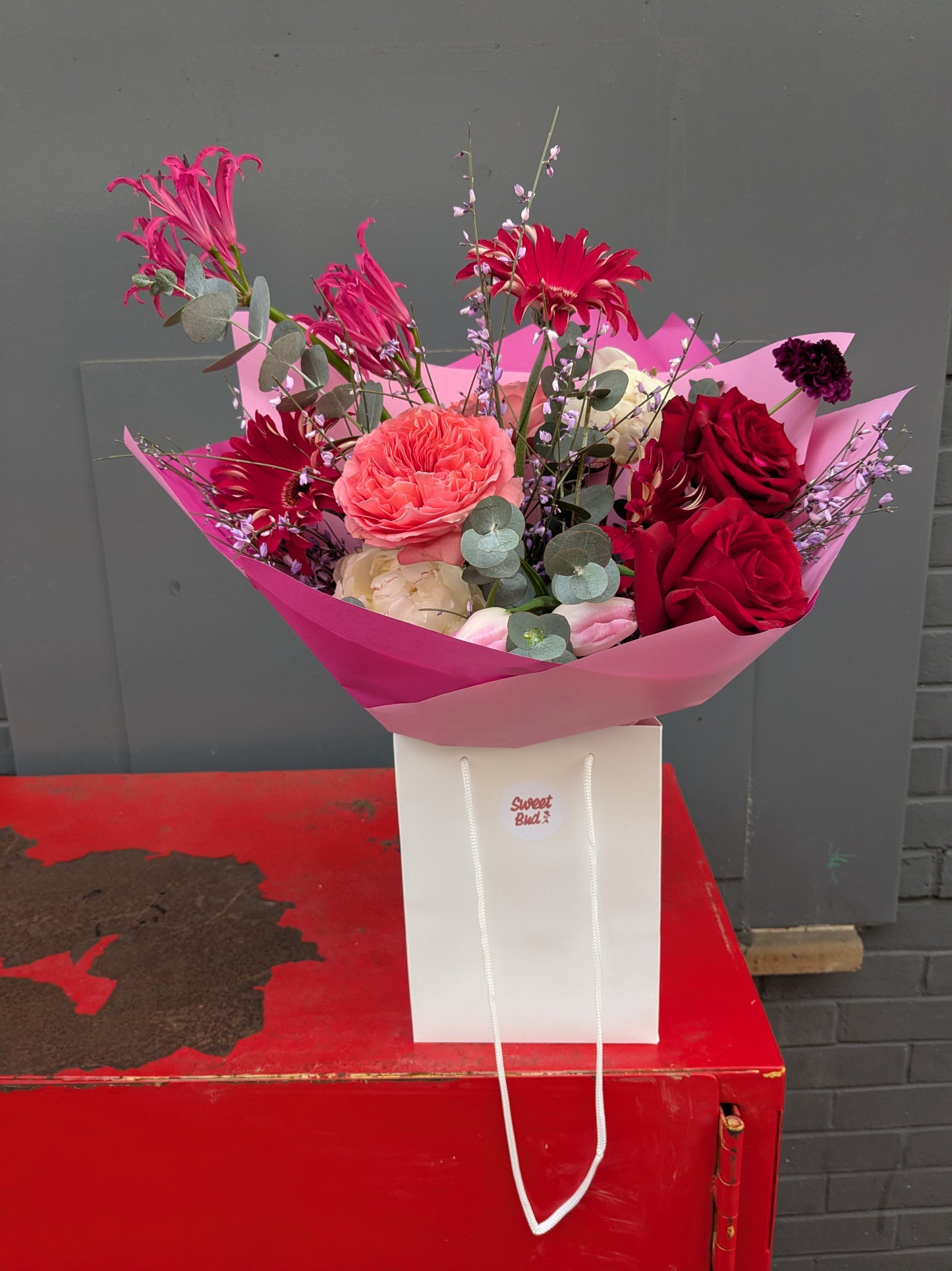 Romantic Seasonal Flower Bouquet