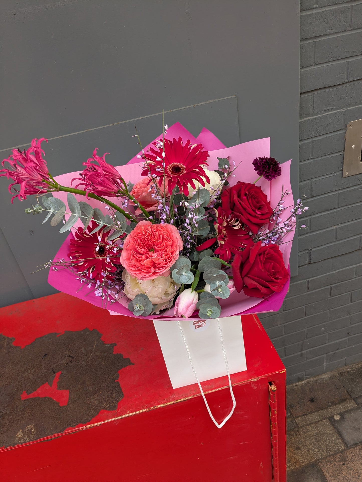 Romantic Seasonal Flower Bouquet