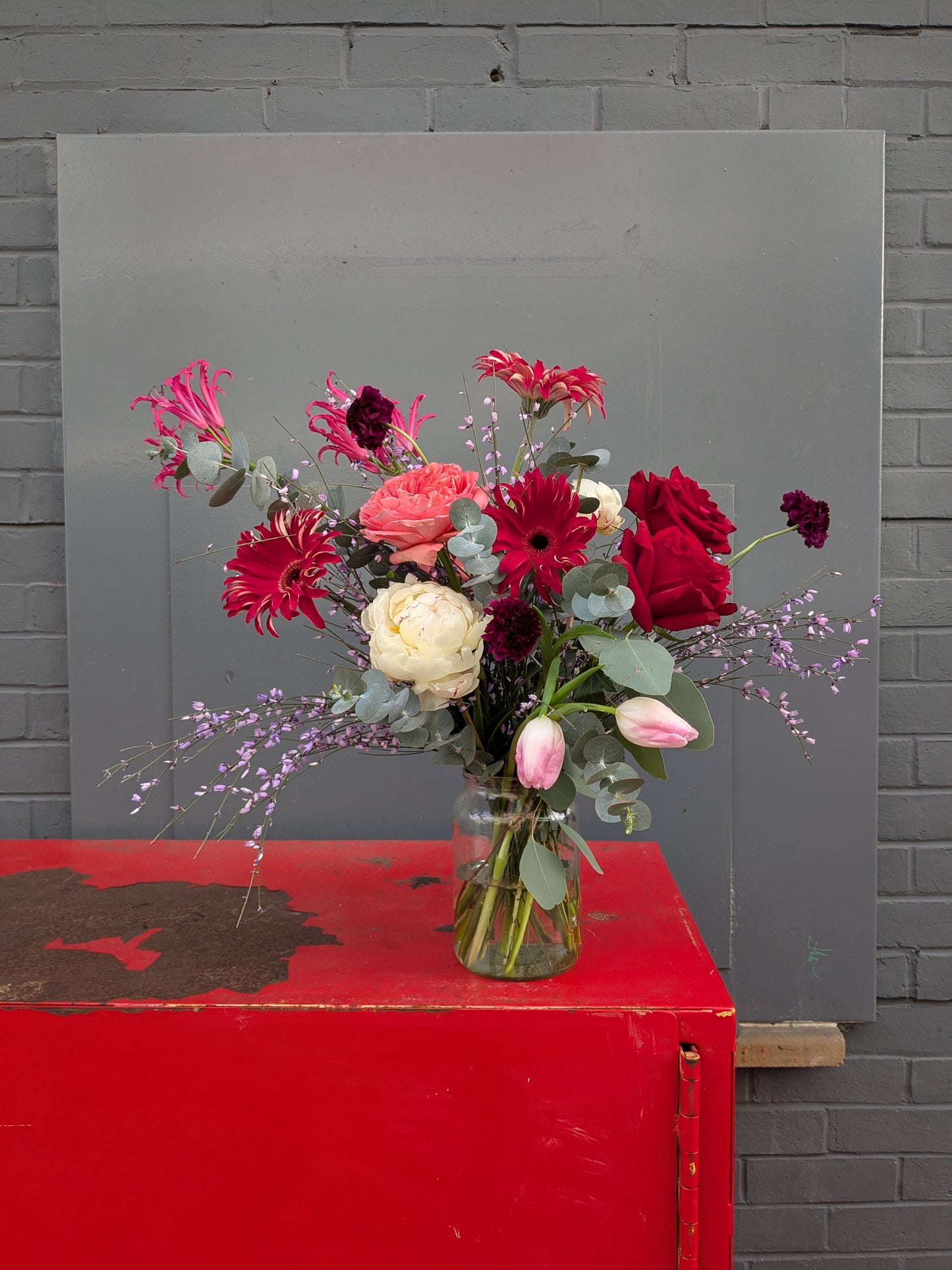 Romantic Seasonal Flower Bouquet